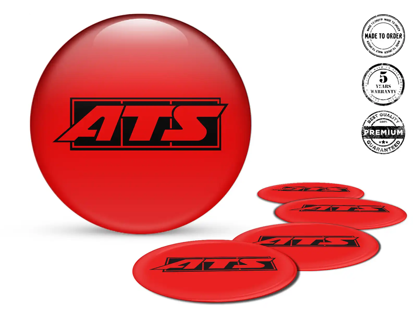 ATS Wheel Decals Style Silicone Badge Upgrade